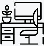 Office furniture meeting table, staffs table